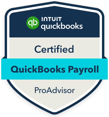 Certified QuickBooks Payroll badge